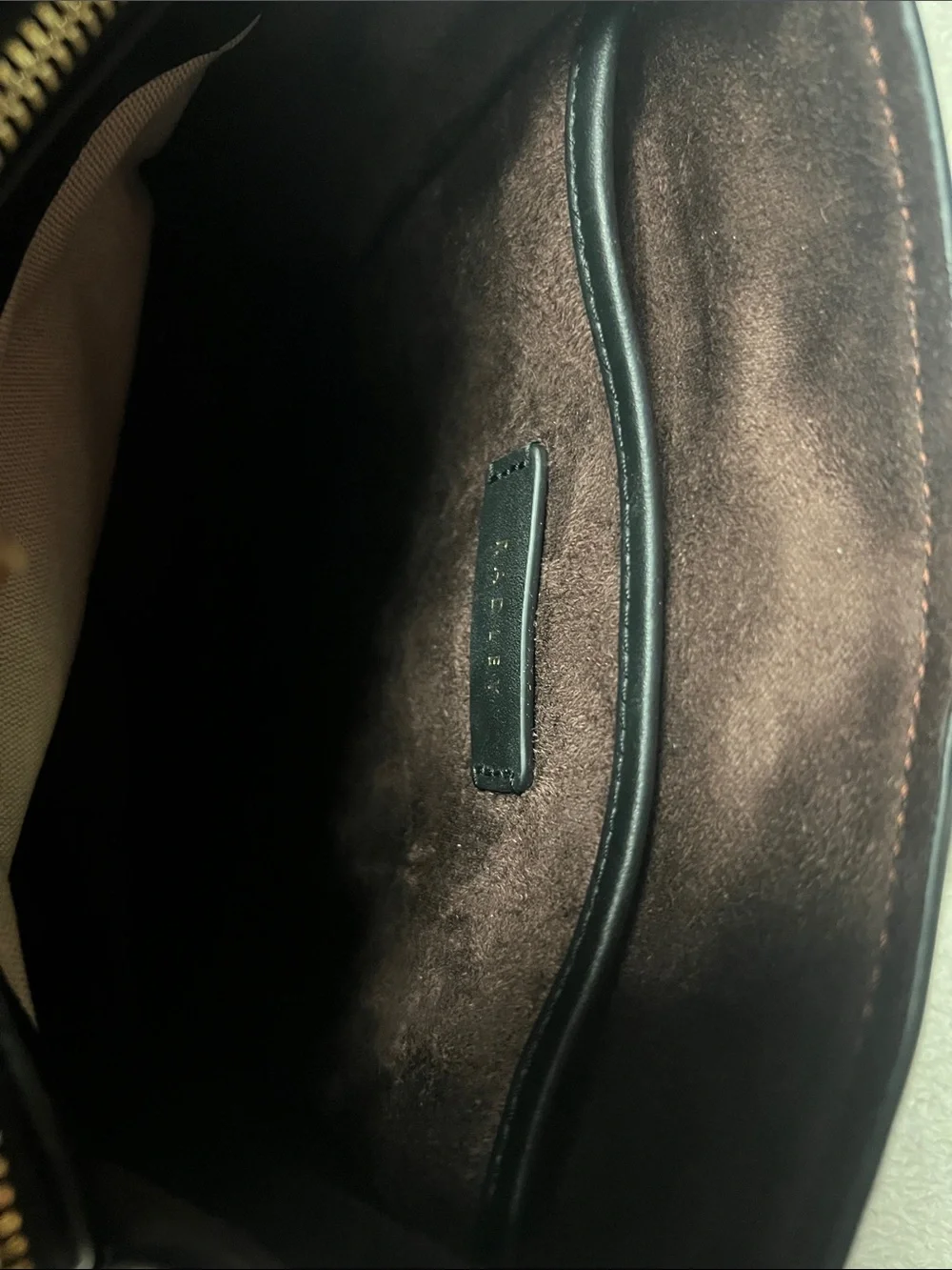 Radley London Sloane Mews Medium Leather Zip Top Crossbody
